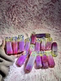 Image 3 of 4"Fumed Square Glass Pipe 