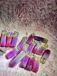 Image 4 of 4"Fumed Square Glass Pipe 
