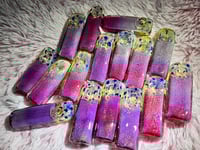 Image 13 of 4"Fumed Square Glass Pipe 