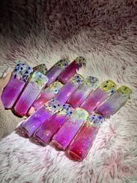 Image 10 of 4"Fumed Square Glass Pipe 