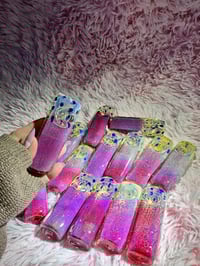 Image 12 of 4"Fumed Square Glass Pipe 