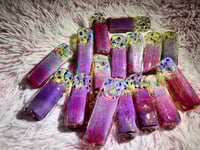 Image 15 of 4"Fumed Square Glass Pipe 