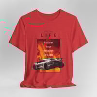 Image 1 of Live Your Life Short Sleeve T-shirt (Red)