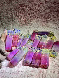 Image 20 of 4"Fumed Square Glass Pipe 