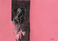 Image 2 of An Observance Of Hermits 57 - Pencil and Soft Pastels on Card