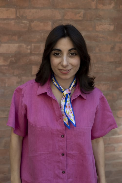 Image of CAMICIA NIMBUS LINO ROSA