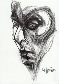Image 1 of Countenance 30 - Charcoal on Paper 