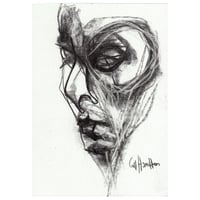 Image 2 of Countenance 30 - Charcoal on Paper 