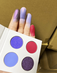 Image 2 of Unbothered 4-Color Duochrome & Matte Eyeshadow Palette 