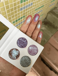 Image 5 of Unbothered 4-Color Duochrome & Matte Eyeshadow Palette 
