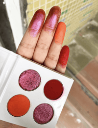 Image 6 of Unbothered 4-Color Duochrome & Matte Eyeshadow Palette 