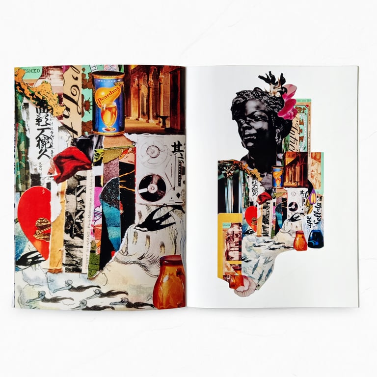 ‘myriad muses,’ a februllage zine – magical collage character clusters Image 3