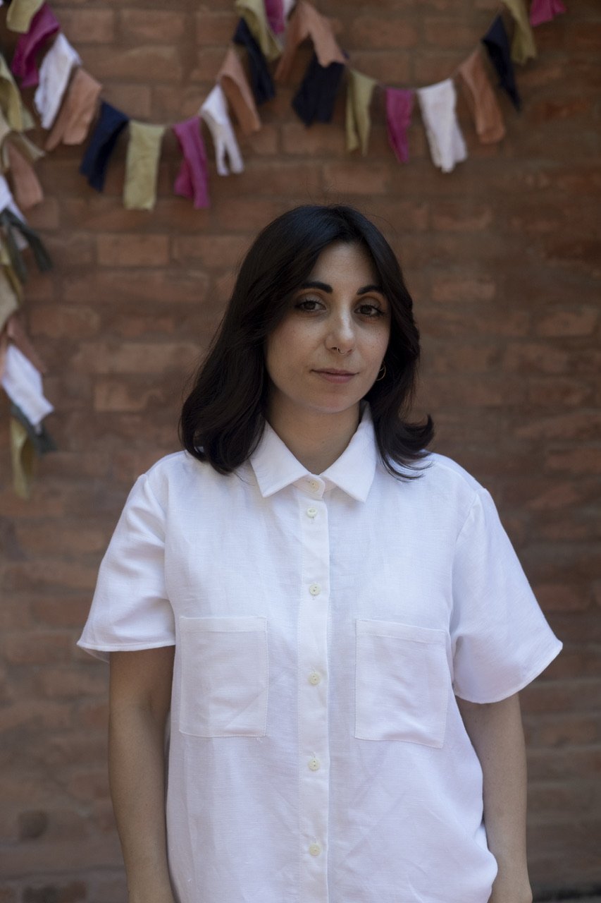 Image of CAMICIA NIMBUS LINO BIANCO