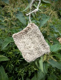 Image 1 of 1 x Nettle Fibre Soap Pouch - Made in UK