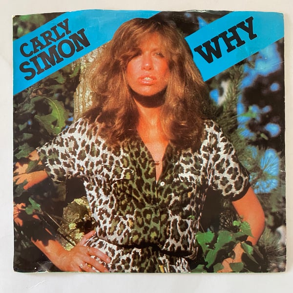Image of Carly Simon "Why" b/w Chic "Why"