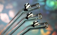 Image 2 of Orca Glass Drinking Straw