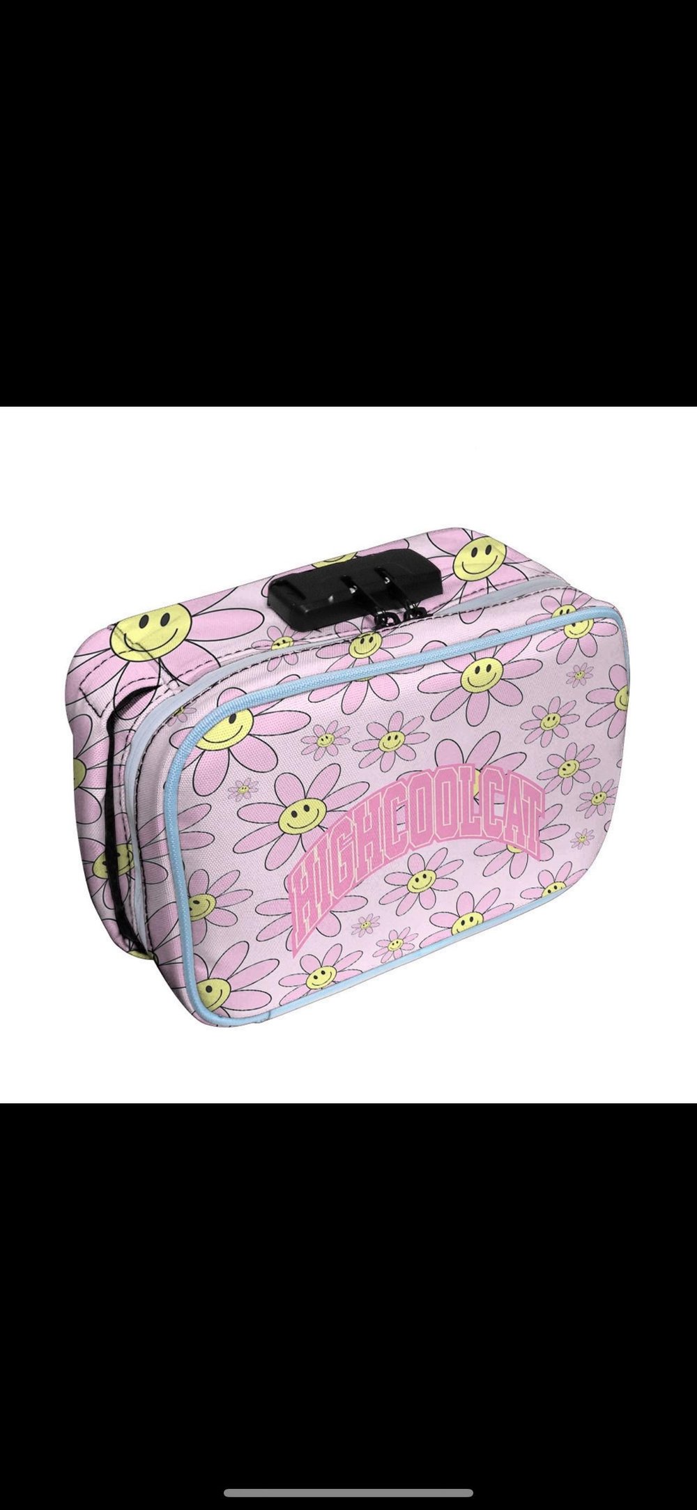 Image of HighCoolcat Stash Bags - Lockable Stash Bags - herb Lovers Smoking Stash Bags - Cute Stash Bags -...