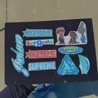 supreme / palace logo stickers