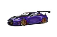 Image 1 of NISSAN GT-R (R35) W/ LIBERTY WALK BODY KIT 2.0 – PURPLEZILLA – 2022