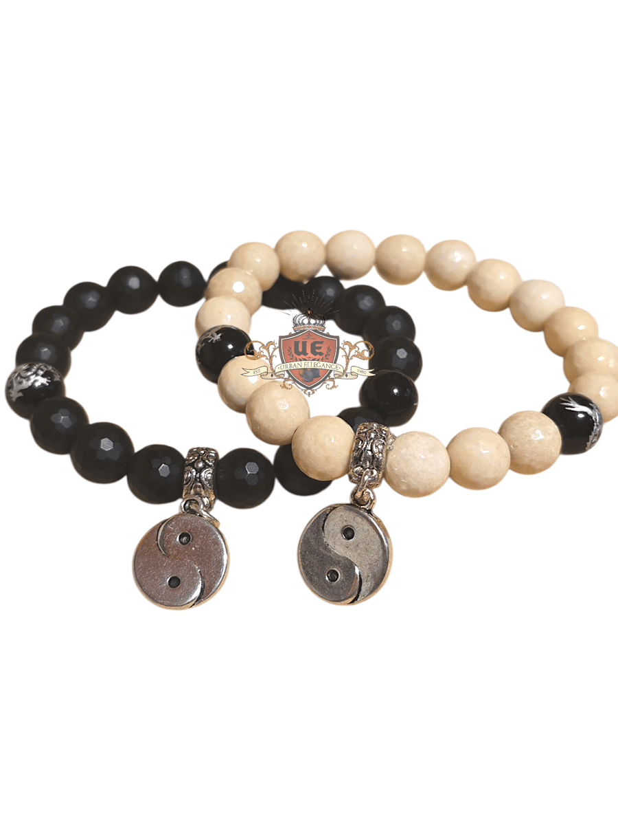 Image of UrbanEllegance Yin & Yang Divine Union Bracelet Set