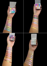 Image 1 of 💫 Fairy Prism Vault – 4-Piece Duochrome Glitter Eyeshadow Set ✨