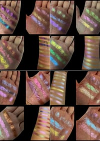 Image 2 of 💫 Fairy Prism Vault – 4-Piece Duochrome Glitter Eyeshadow Set ✨