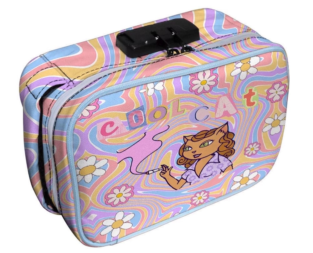 Image of HighCoolcat Stash Bags - Lockable Stash Bags - herb Lovers Smoking Stash Bags - Cute Stash-cd8b4534