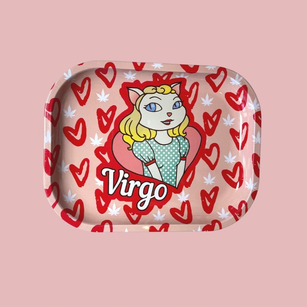 Image of Zodiac Highcoolcat Trays - Stylish Zodiac Sign Serving Trays - Perfect for Gifts and Decor