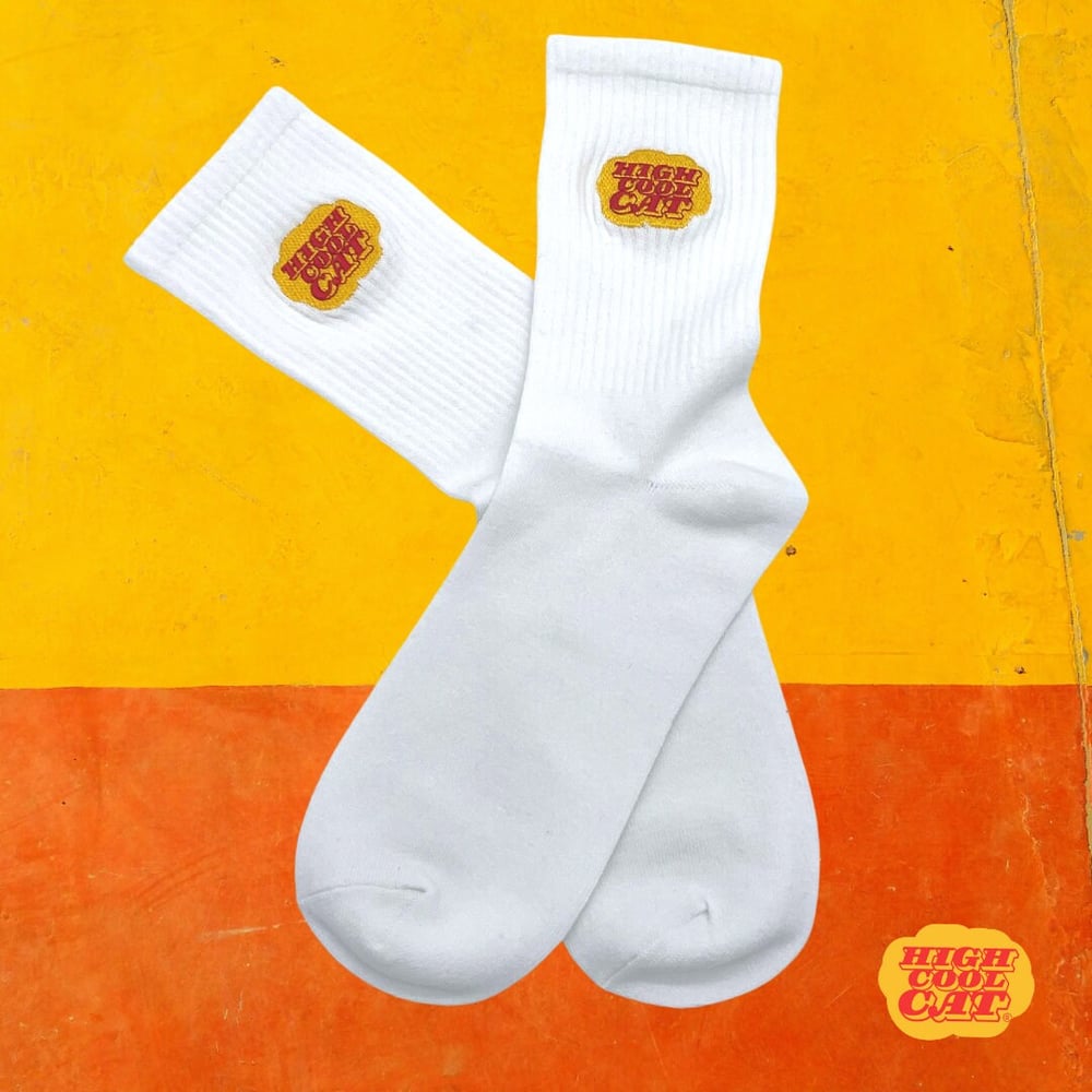 Image of High-Quality Double-Sided Embroidered Socks - Stylish & Comfortable - Perfect Gift Idea