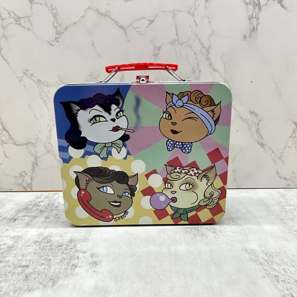 Image of HighCoolcat Stash lunchbox- Bags - Weed Lovers Smoking stash Bags - Cute Small Stash Bags - Stash...