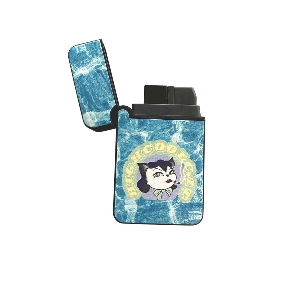Image of High Coolcat Lighter - Set of Custom Butane Lighters - Cute Designer Lighter for Tobacco - Perfec...