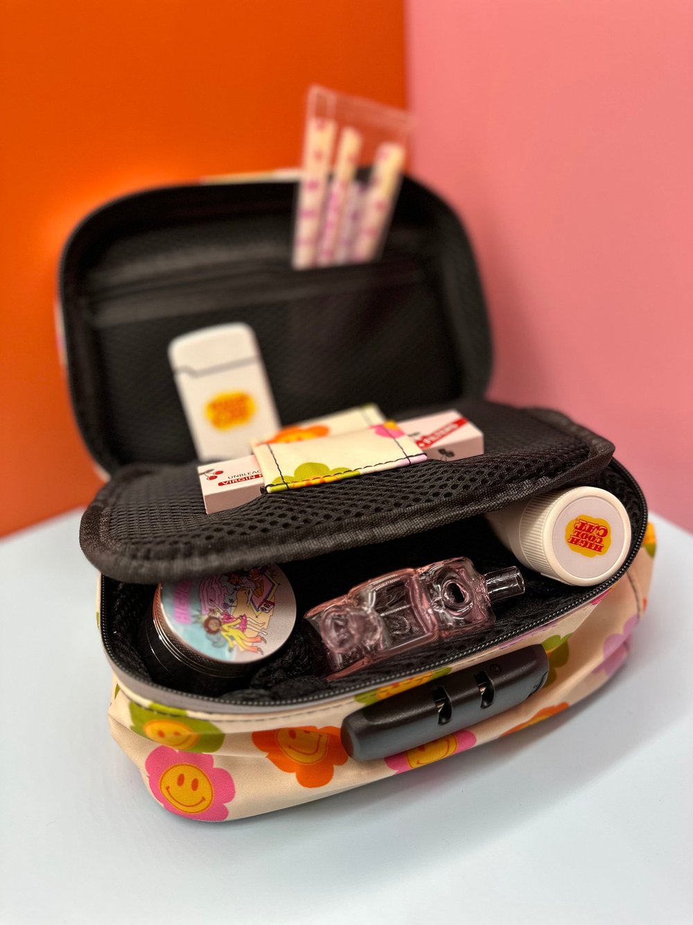 Image of HighCoolcat Stash Bags - Lockable Stash Bags - herb Lovers Smoking Stash Bags - Cute Stash-cd8b4534