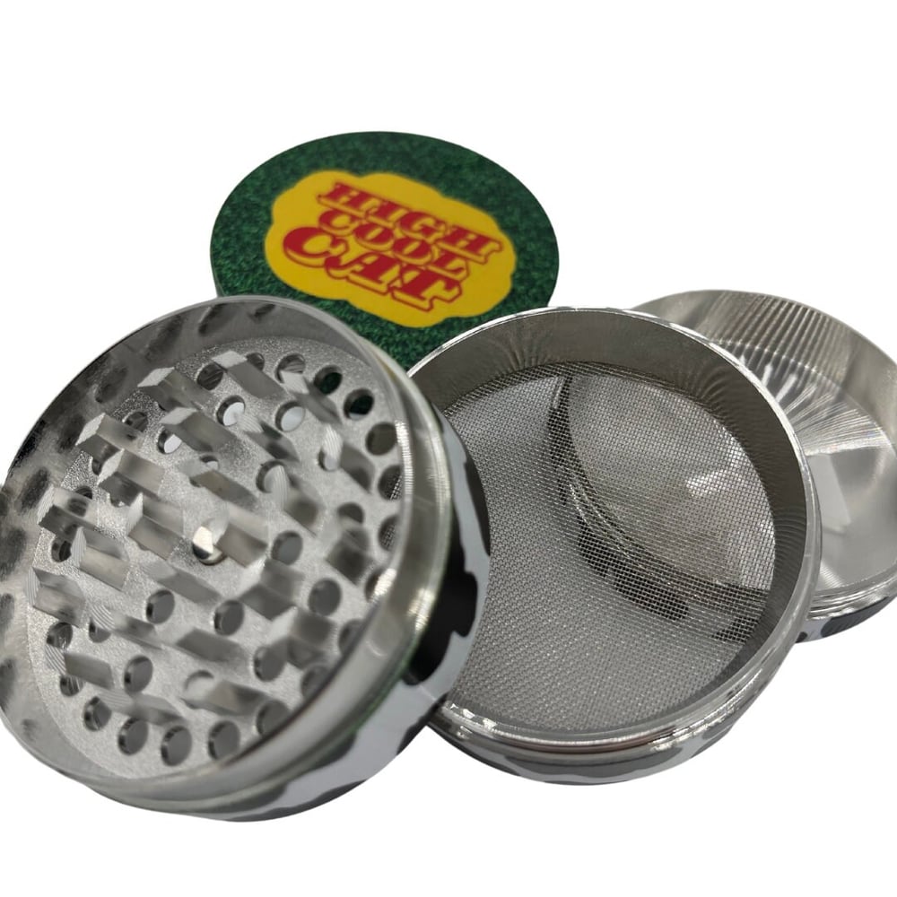 Image of HighCoolcat Grinder - Grinder - Spice Grinder - Grinder Herb - Grinder Accessories - Herb Grinde...