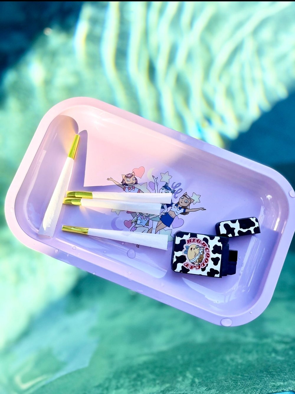 Image of Sailor Cat Tray - Cute Nautical-Themed Serving Tray - Perfect for Gifts and Decor