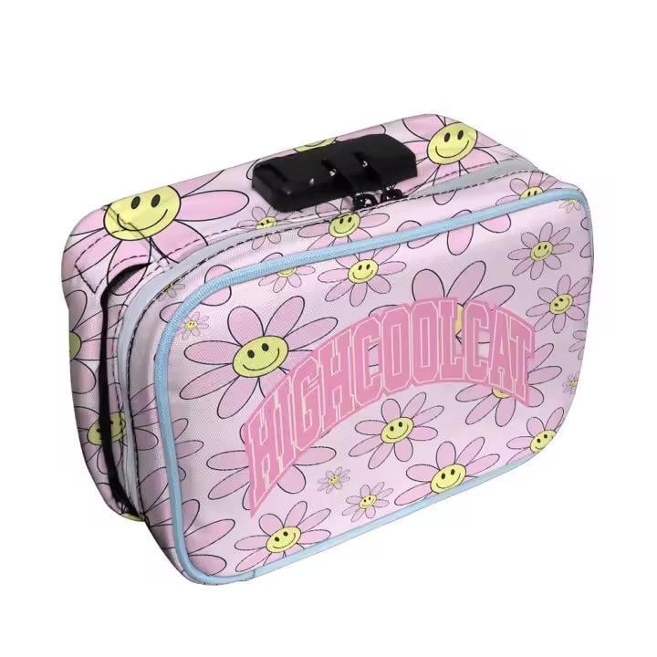 Image of HighCoolcat Stash Bags - Lockable Stash Bags - Lovers Smoking Stash Bags - Cute Small Stash Bags ...
