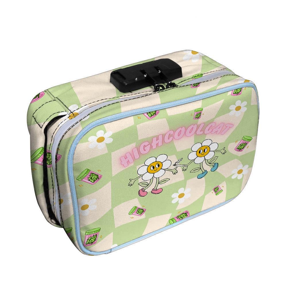 Image of HighCoolcat Stash Bags - Lockable Stash Bags - herb Lovers Smoking Stash Bags - Cute Stash-cd8b4534