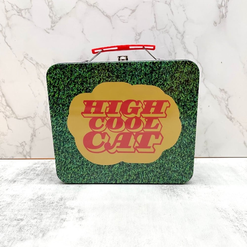 Image of HighCoolcat Stash lunchbox- Bags - Weed Lovers Smoking stash Bags - Cute Small Stash Bags - Stash...