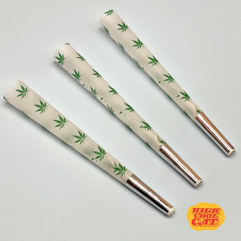 Image of Rainbow Paper Cones – Decorative Tubes for Party or Gift Use (Empty)-633209f1