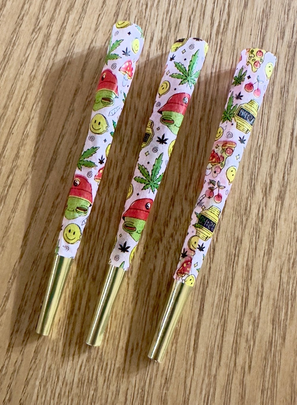 Image of Rainbow Paper Cones – Decorative Tubes for Party or Gift Use (Empty)-60f0aad8