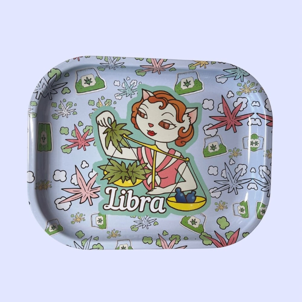 Image of Zodiac Tray - Smoke Rolling Tray - Cute Smoking RollingTray - Tobacco Rolling Tray - Rolling Tray...
