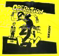 Image 1 of Operation Ivy Seedy Album Cover Ska Punk Yellow & Black T-Shirt