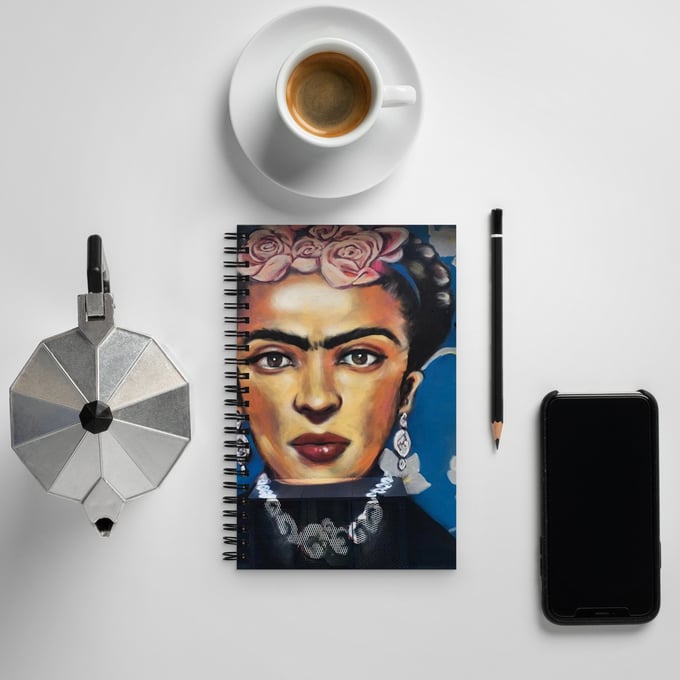 Image of Frida Khalo Spiral notebook