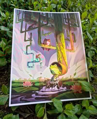 Image 2 of Frogs on Pipes