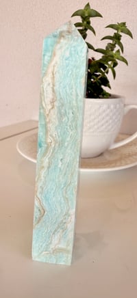 Image 3 of BLUE ARAGONITE TOWER