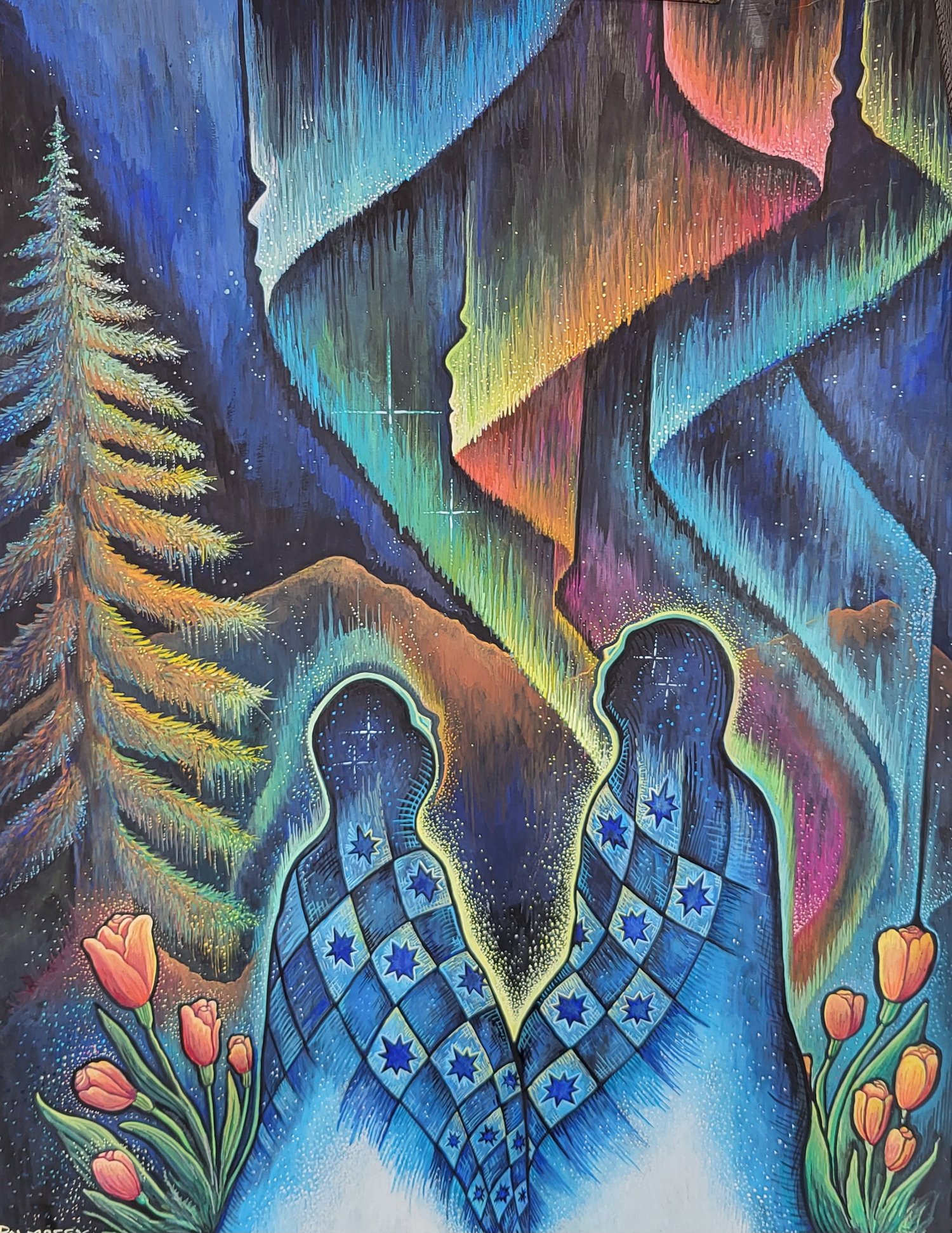 Image of Cosmic Blanket ( Borealis)