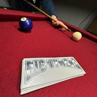 BIGTYMERS DIAMOND CUT DIECUT STICKER