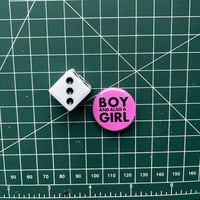 Image 3 of BOY AND ALSO A GIRL PIN