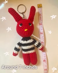 Image 3 of Juan Carlos crochet keychain 