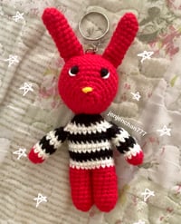 Image 2 of Juan Carlos crochet keychain 