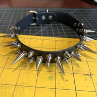 Image 1 of Infinity Spiked Collar
